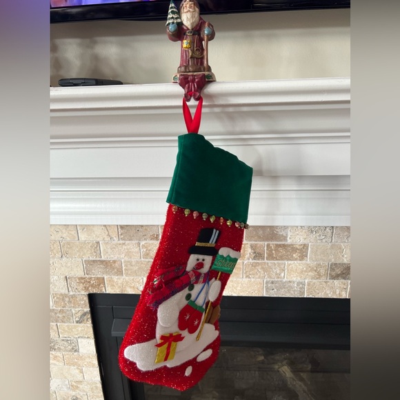 Kurt Adler 1989 Vintage Cast Iron Old World Santa Stocking Holder Hanger - Picture 12 of 12